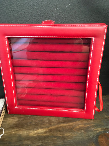 Red jewelry box