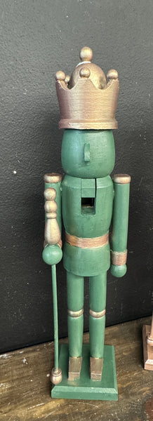 Eden green & gold Nutcracker
