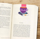 Bookworm Tea Cup Magnetic Bookmark