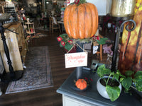 Pumpkin on Candlestick