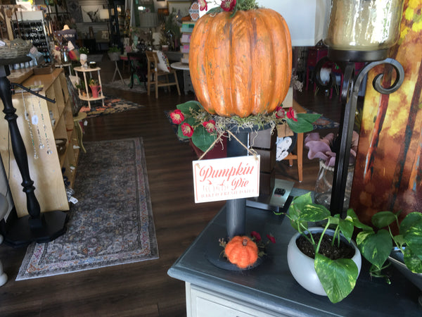 Pumpkin on Candlestick