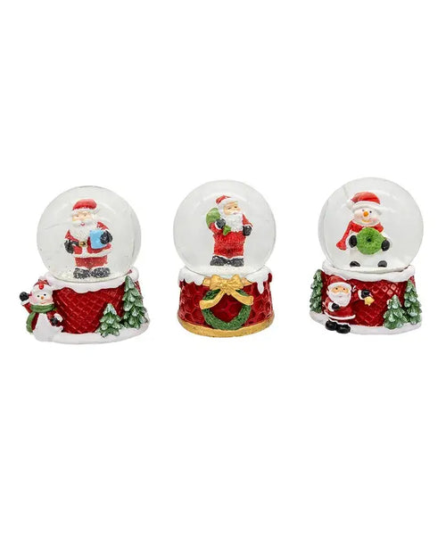 Santa or Snowman Water Globe
