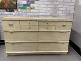 Kroehler blonde dresser custom painted for you.