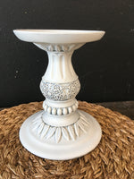 Pillar candle holder, Party Lite