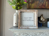 2 Sided Saying Plaque