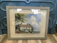 Farmhouse Glass Picture