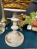 Chippy brass candle stick bird nest