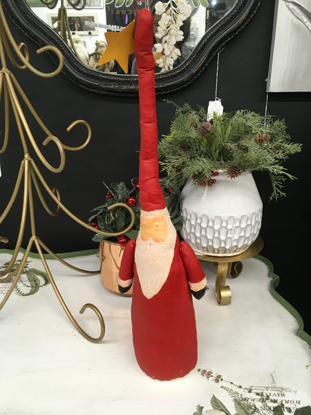 Santa with pointy hat