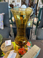 MCM glass vase