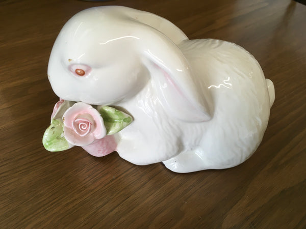 Bunny with Roses