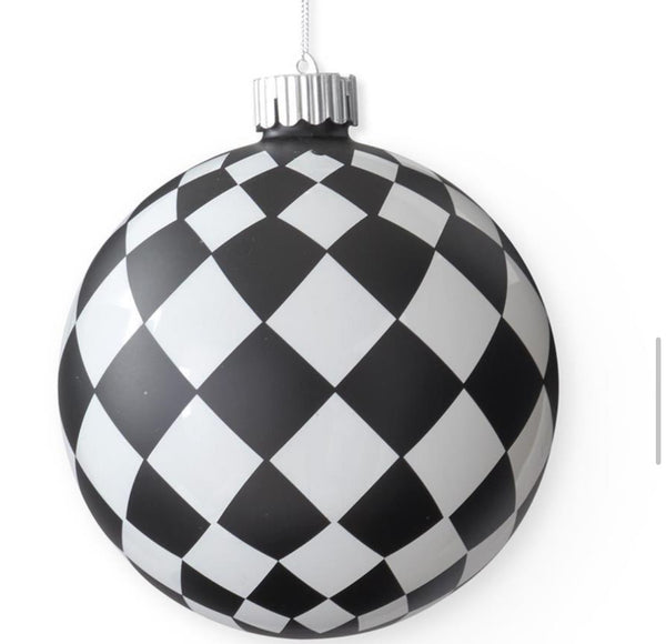 Harlequin LED Christmas Ornament
