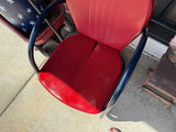 Metal vintage Americana chair