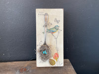 Our Nest Spoon with Bird