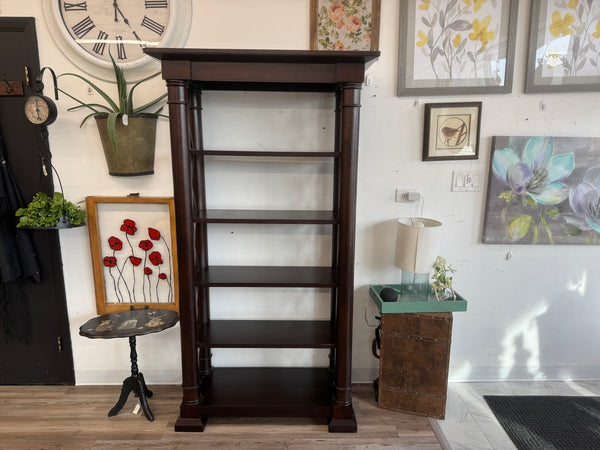 Huge heavy well made book shelf