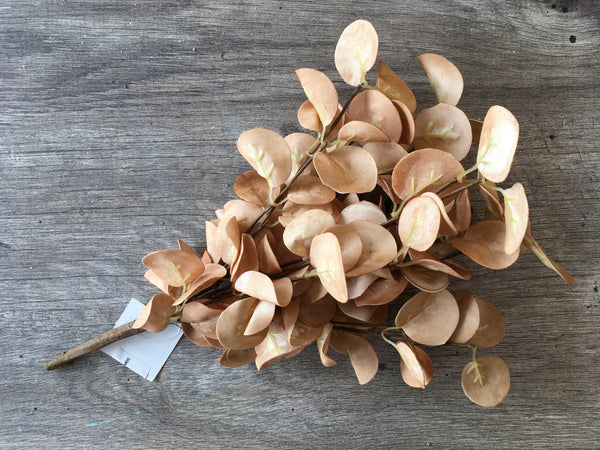 Silver Dollar Faux Leaves