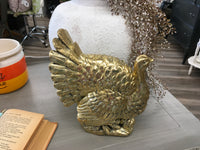 Gold Turkey Figure