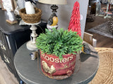Rooster Tin Bucket