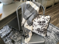 Black and White Throw