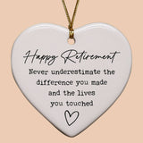 Never Underestimate Ornament