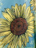 Vintage Sunflower Kimono