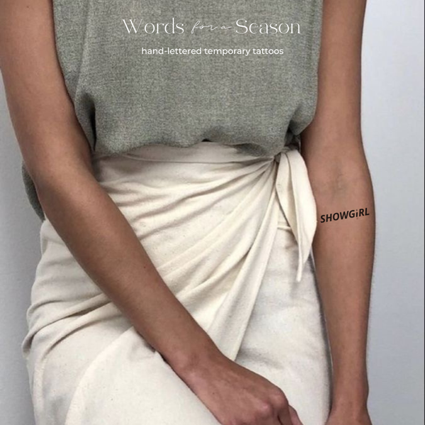 Showgirl Tattoo | Skin and Hat Tattoo, Eras, Release Party