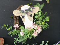 Cow Wreath