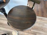 Medium Plant stand table black candle stick upcycle