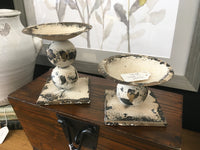 Rustic Metal Candle Holder