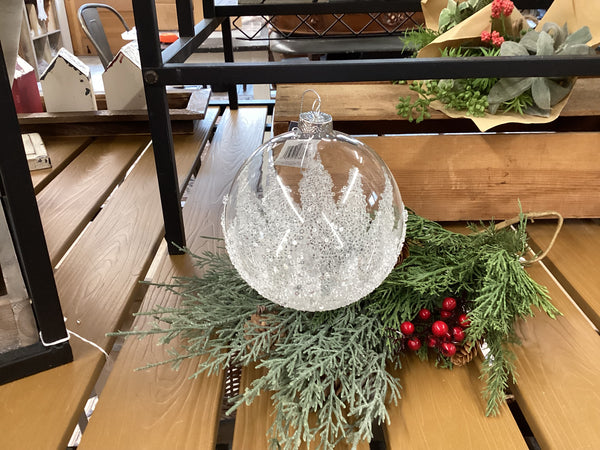 Encrusted Crystal Ornament