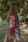 Spring & Summer Floral Patchwork Kimono