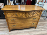 Eileen The stunning oak vintage antique dresser