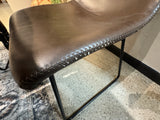 Keaven faux leather chairs
