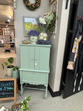 Heather the dusty green vintage cabinet