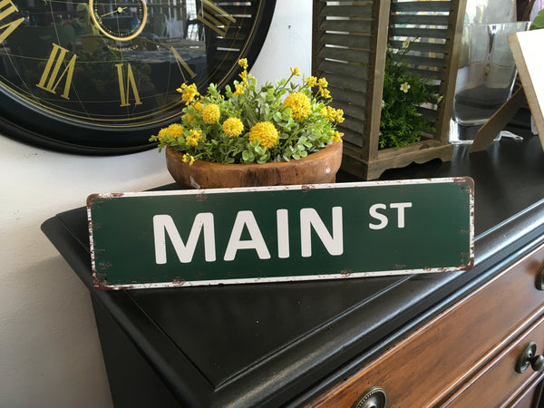 Main Street Sign