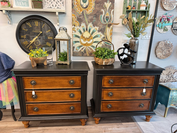 The Brett Collection Night stand or end table pair