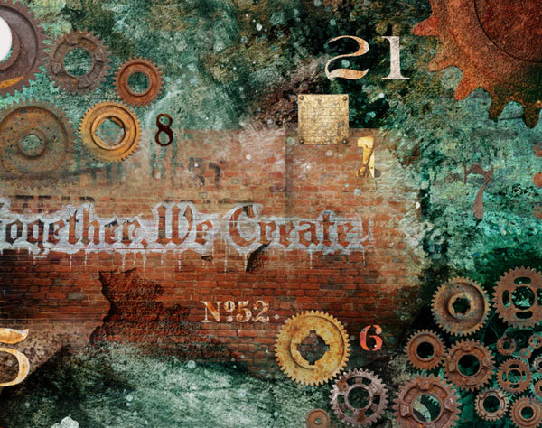Roycycled Create Together Decoupage Paper