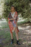 Spring & Summer Floral Patchwork Kimono