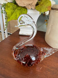 Glass swan