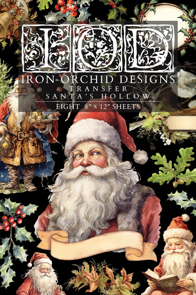 Santa’s Hollow IOD TRANSFER 8x12 PAD