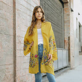 Chic Full-Length Flower Kimono - Versatile Layering Piece 🌼
