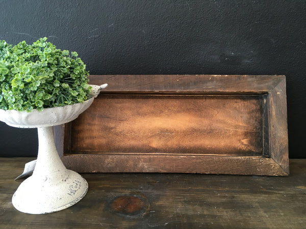 Distressed Wood Tray