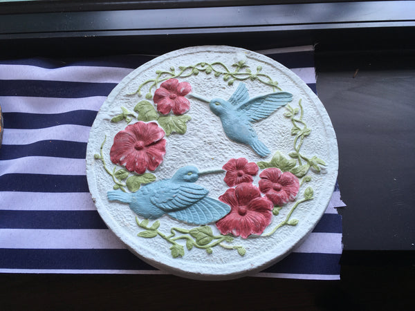 Hummingbird Stepping Stone - Painted
