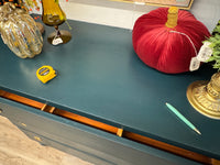 Gabe the Blue Sage Deco Dresser
