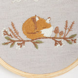 Autumn Animal Hoop: Blessed Fox