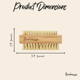 Bamboo Vegan Nail Brush