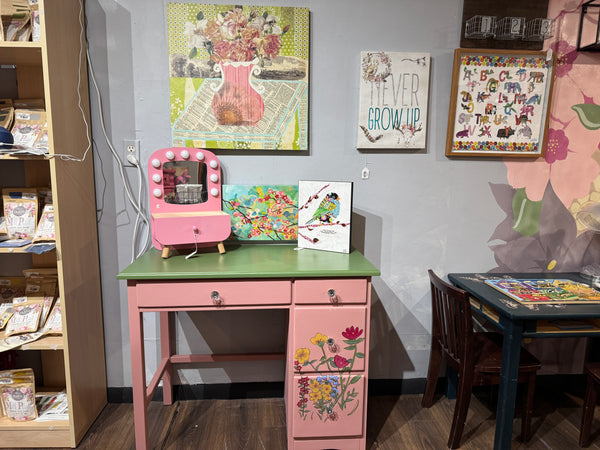 Jessica the flower garden Kid sized desk!