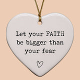 Inspirational Ornament Faith