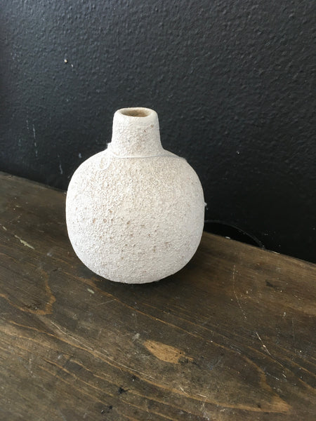 Textured small vase