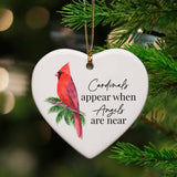 Sympathy Ornament- Cardinals