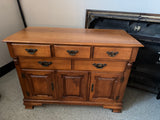 Timothy the buff black buffet tv stand cabinet